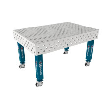 Зварювальний стіл на колесах GPPH PRO INOX 1500х1000 мм, fi28, діагональна сітка