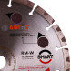 Круг алмазний по цеглі ADTnS 1A1RSS 230 RM-W Smart 230х22.23х2.6 мм 34315380017