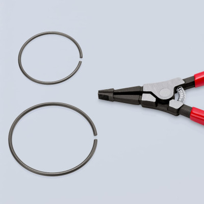 Кліщі для зовнішніх стопорних кілець на валу KNIPEX 45 11 170