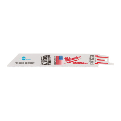 Полотна по металу для шабельної пили Milwaukee 150 мм 5 шт SAWZALL 48004184