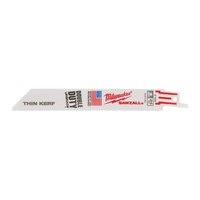Полотна по металу для шабельної пили Milwaukee 150 мм 5 шт SAWZALL 48005186