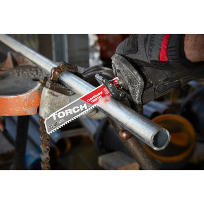 Полотно по металлу для сабельной пилы Milwaukee 150 мм 8 TPI Sawzall Torch 48005201