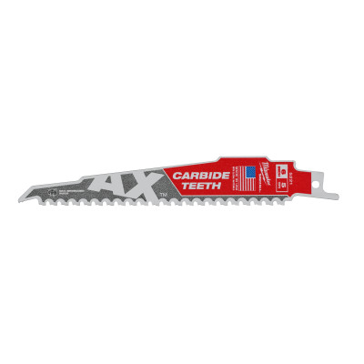 Полотна по дереву для шабельної пили 5 шт Milwaukee 150 мм 5 TPI Sawzall The AX 48005521