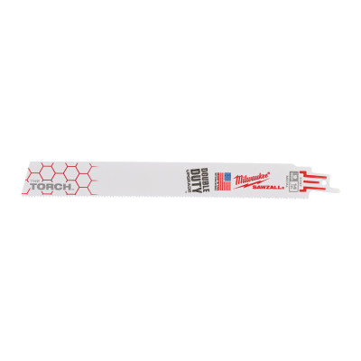 Полотна по металу для шабельної пили 5 шт Milwaukee TORCH 230 мм 14 TPI S 1126 BEF/S 1127 BEF 48005787