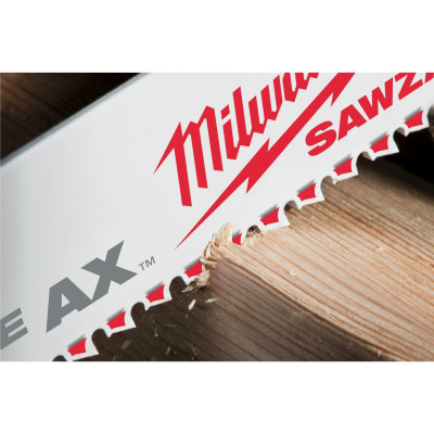 Полотна по дереву для шабельної пили 25 шт Milwaukee AX 230 мм 5 TPI S 1110 VF 48008026