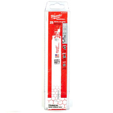 Полотна по металу для шабельної пили 25 шт Milwaukee TORCH 230 мм 14 TPI S 1126 BEF/S 1127 BEF 48008787