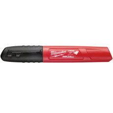 Маркер чорний Milwaukee INKZALL Chisel Point 48223103
