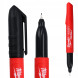 Маркер чёрный 4 шт Milwaukee INKZALL Ultra Fine Point 48223154