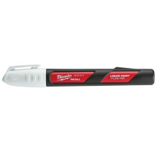 Маркер на основі рідкої фарби білий Milwaukee Inkzall LP 48223711