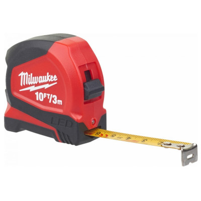 Рулетка з підсвіткою Milwaukee LED 3 м 12 мм 48226602