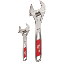 Ключі гайкові розвідні 2 шт Milwaukee 150/200 мм 0-24.5/36.5 мм 48227400