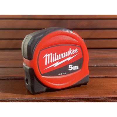 Рулетка Milwaukee Slimline 5 м 25 мм 48227706