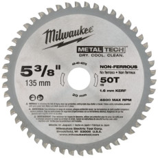 Диск пильный по стали Milwaukee CSB P M 135х20х50 48404075