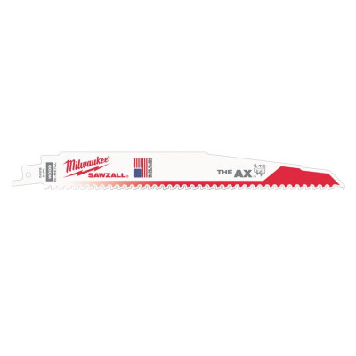Полотна по дереву для шабельної пили 5 шт Milwaukee AX 230 мм 5 TPI S 1110 VF 48475026
