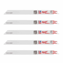 Полотна по металу для шабельної пили 5 шт Milwaukee SAWZALL 230 мм 18 TPI S 1122 EF 48475188