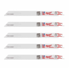 Полотна по металлу для сабельной пилы 5 шт Milwaukee SAWZALL 230 мм 18 TPI S 1122 EF 48475188