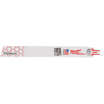 Полотна по металу для шабельної пили 5 шт Milwaukee TORCH 300 мм 10 TPI S 1126 CHF 48475714