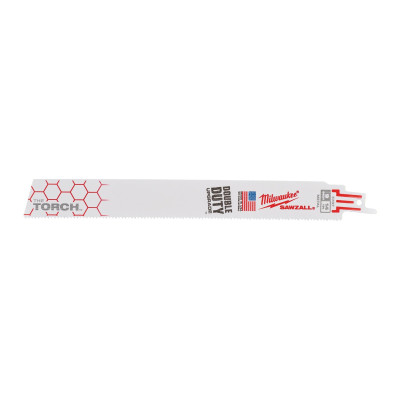 Полотна по металу для шабельної пили 5 шт Milwaukee TORCH 230 мм 14 TPI S 1126 BEF/S 1127 BEF 48475787