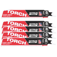 Полотна по металлу для сабельной пилы 5 шт Milwaukee TCT TORCH NITRUS 150 мм 10 TPI S 955 HHM 48476551