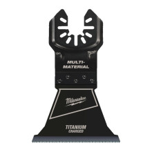 Погружное полотно-насадка для реноватора универсальное Milwaukee Bi-Metal Ti 64х40 мм Openlock 48851241