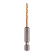 Свердла по металу 2 шт Milwaukee RedHEX HSS-G TiN 2.5х19х62 мм 48894704