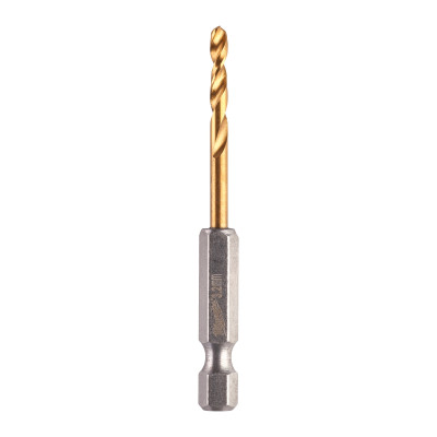 Свёрла по металлу 2 шт Milwaukee RedHEX HSS-G TiN 3.2х23х66.5 мм 48894706