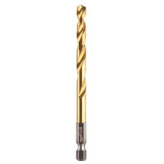Свердло по металу Milwaukee RedHEX HSS-G TiN 6.5х64х107 мм 48894715