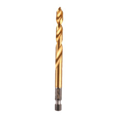 Свердло по металу Milwaukee RedHEX HSS-G TiN 7.5х67х110 мм 48894718