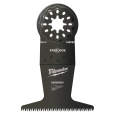 Занурювальне полотно-насадка для реноватора по дереву Milwaukee HCS 65х42 мм Starlock 48906015