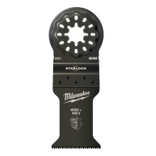 Погружное полотно-насадка для реноватора по дереву Milwaukee BiM 35х42 мм Starlock 48906021
