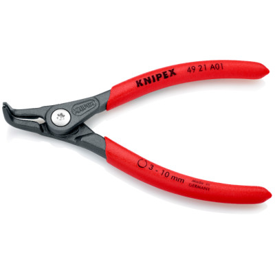 Щипці для стопорних кілець KNIPEX 49 21 A01 SB