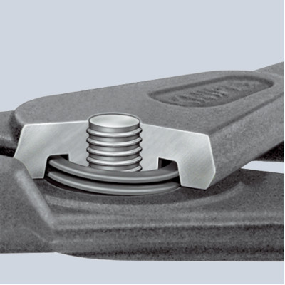 Щипці для стопорних кілець KNIPEX 49 21 A01 SB