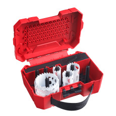 Набір біметалевих коронок універсальних 5 шт Milwaukee TCT Hole Dozer Holesaw Set 22-64 мм 49223079