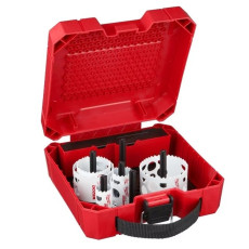 Набір біметалевих коронок універсальних 6 шт Milwaukee Hole Dozer Holesaw Set 25-76 мм 49224201