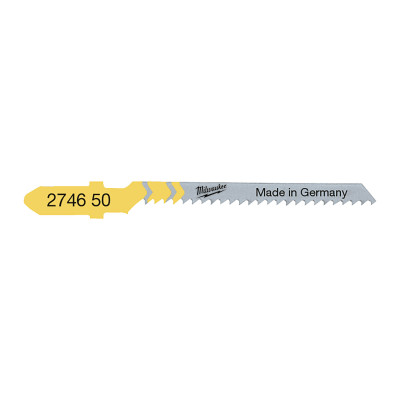 Полотна по дереву для лобзика 5 шт Milwaukee 50х2 мм T 119 BO 4932274650