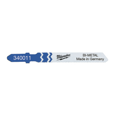 Полотна по металлу для лобзика 5 шт Milwaukee Bi-Metal 55х1.2 мм T 118 AF 4932340011