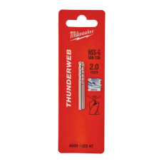 Свердла по металу 2 шт Milwaukee Thunderweb HSS-G DIN338 2х24х49 мм 4932352347