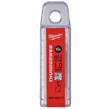 Свердла по металу 10 шт Milwaukee Thunderweb HSS-G DIN338 1х12х34 мм 4932352377
