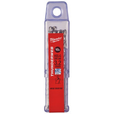 Свердла по металу 10 шт Milwaukee Thunderweb HSS-G DIN338 3.2х36х65 мм 4932352382