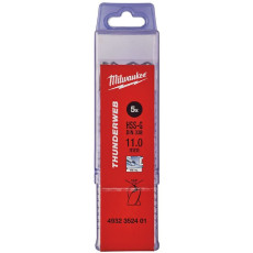 Свердла по металу 5 шт Milwaukee Thunderweb HSS-G DIN338 11х94х142 мм 4932352401
