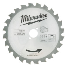 Диск пильний по дереву Milwaukee 216х30х24 4932352839