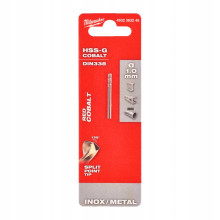 Свердла по металу 2 шт Milwaukee RED COBALT HSS-Co DIN338 1х12х34 мм 4932363248