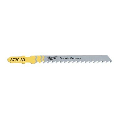 Полотна по дереву для лобзика 5 шт Milwaukee 75х4 мм T 101 DP 4932373080