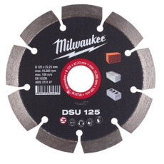 Круг алмазний по бетону Milwaukee DSU 125 125х22.23х2.4 мм 4932373147
