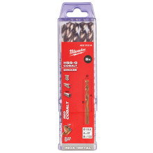 Свердла по металу 5 шт Milwaukee RED COBALT HSS-Co DIN338 10х87х133 мм 4932373354
