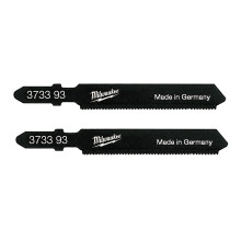 Полотна по металу для лобзика 2 шт Milwaukee 50х1.1 мм T 118 AHM 4932373393