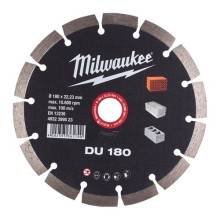 Круг алмазний по цеглі Milwaukee DU 180 180х22.23х2.4 мм 4932399523