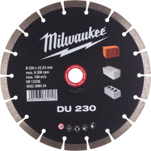 Круг алмазний по цеглі Milwaukee DU 230 230х22.23х2.6 мм 4932399524