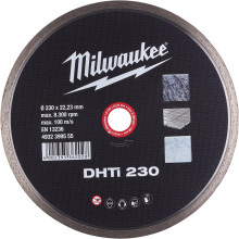 Круг алмазний по кераміці Milwaukee DHTi 230 230х22.23х2.6 мм 4932399555