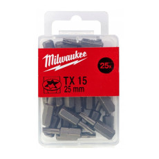Біти 25 шт Milwaukee T15 25 мм 4932399595
